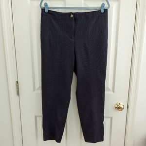 J. Jill Brushed Bi-Stretch Twill Pants in Black Multi 12P